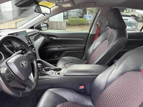 Black 2021 Toyota Camry TRD