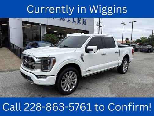 STAR WHITE METALLIC TRICOAT 2023 Ford F-150 LIMITED