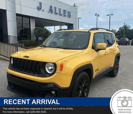Yellow 2018 Jeep Renegade LATITUDE