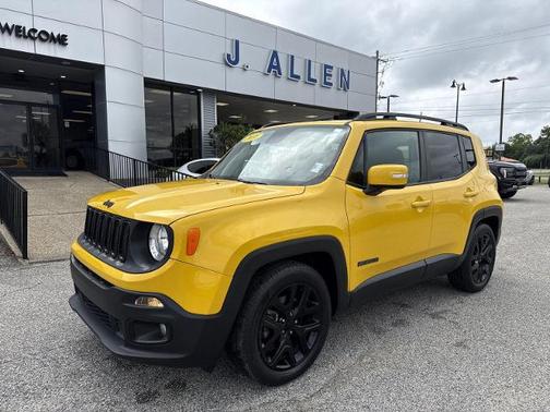 Yellow 2018 Jeep Renegade LATITUDE