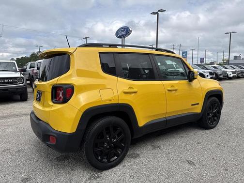 Yellow 2018 Jeep Renegade LATITUDE