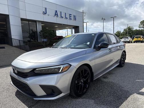 Lunar Silver Metallic 2023 Honda Civic SPORT