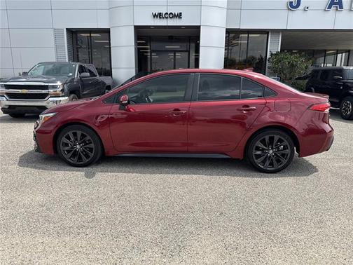 Ruby Flare Pearl 2023 Toyota Corolla SE