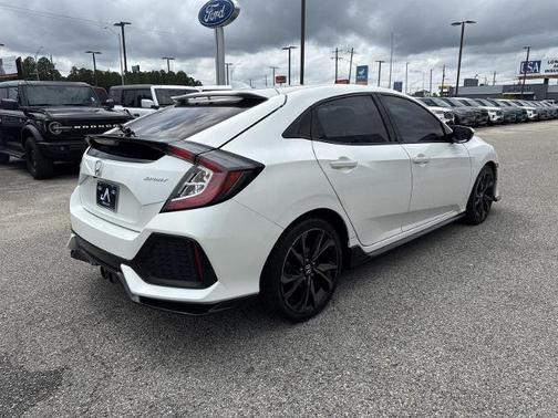 White Orchid Pearl 2018 Honda Civic SPORT