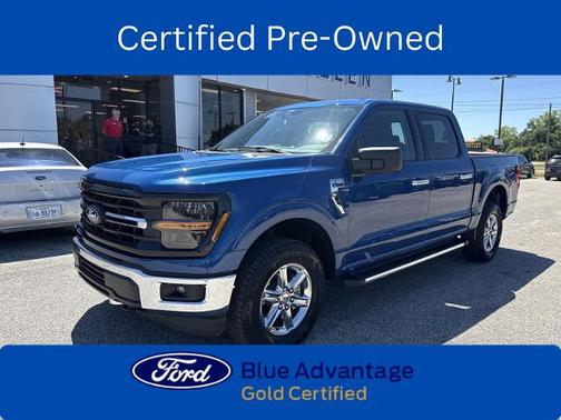 ATLAS BLUE METALLIC 2025 Ford F-150 XLT