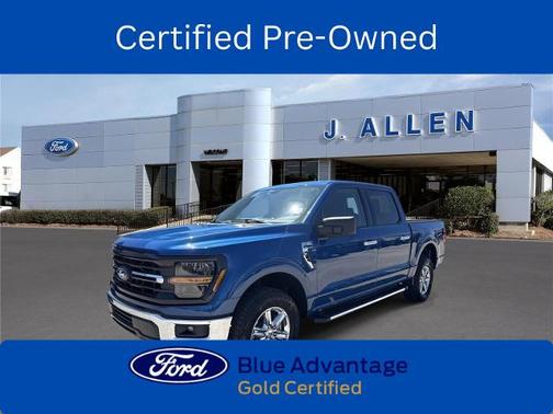 ATLAS BLUE METALLIC 2025 Ford F-150 XLT