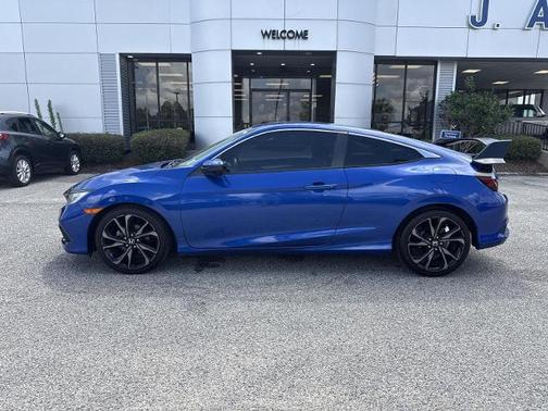 Aegean Blue Metallic 2020 Honda Civic SPORT
