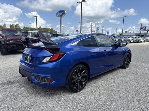 Aegean Blue Metallic 2020 Honda Civic SPORT