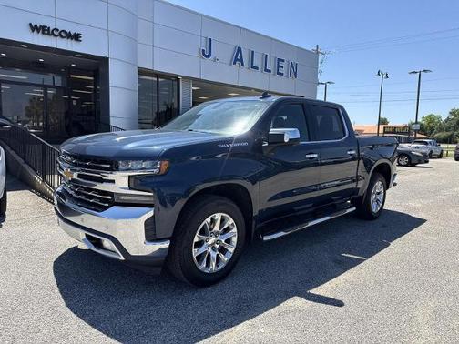 Blue 2020 Chevrolet Silverado 1500 LTZ