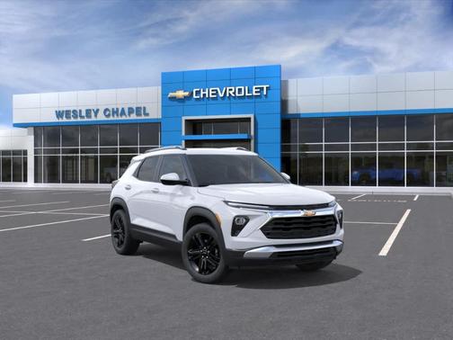 Summit White 2026 Chevrolet Trailblazer LT