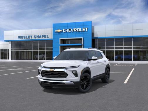 Summit White 2026 Chevrolet Trailblazer LT