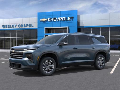 Lakeshore Blue Metallic 2026 Chevrolet Traverse LT