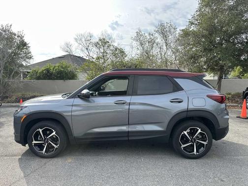 Satin Steel Metallic 2022 Chevrolet Trailblazer RS