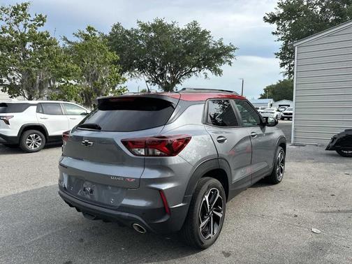 Satin Steel Metallic 2022 Chevrolet Trailblazer RS