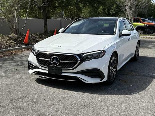 Polar White 2025 Mercedes-Benz E-Class E 450 4MATIC