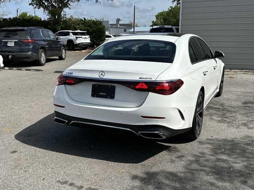 Polar White 2025 Mercedes-Benz E-Class E 450 4MATIC