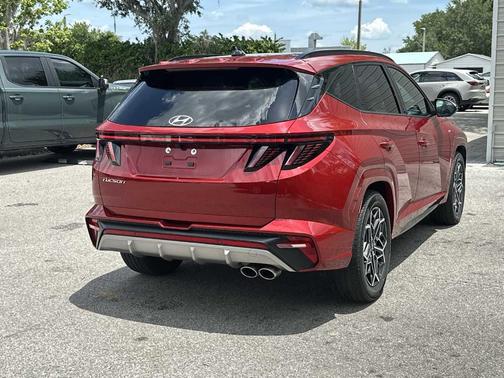 Red Crimson 2023 Hyundai TUCSON N Line