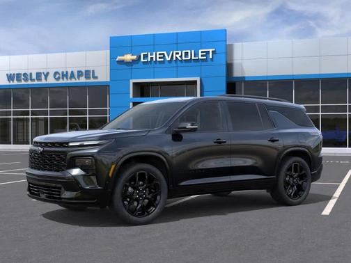 Black 2026 Chevrolet Traverse RS