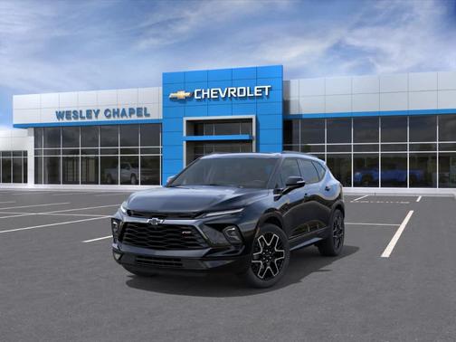 Black 2026 Chevrolet Blazer RS