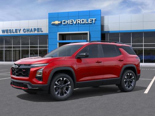 Red 2026 Chevrolet Equinox RS