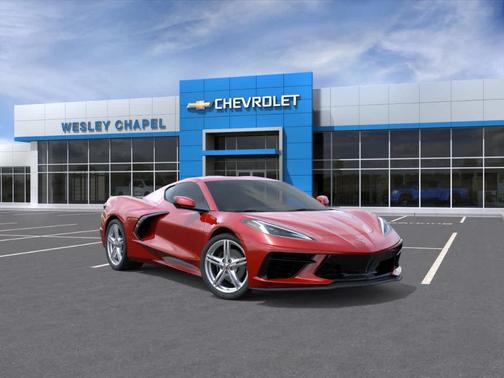 Red 2026 Chevrolet Corvette Stingray w/1LT