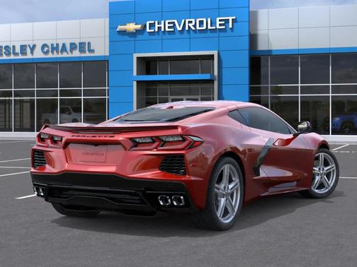 Red 2026 Chevrolet Corvette Stingray w/1LT