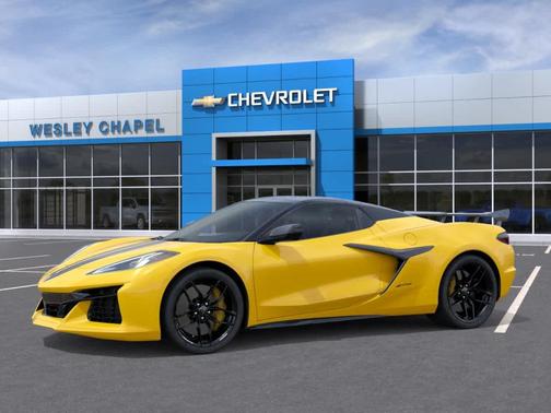 Yellow 2025 Chevrolet Corvette Z06