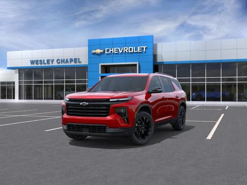 Radiant Red 2026 Chevrolet Traverse LT