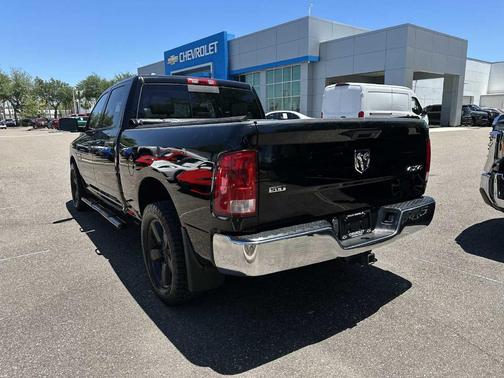 Black 2018 RAM 1500 SLT