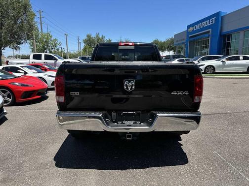 Black 2018 RAM 1500 SLT