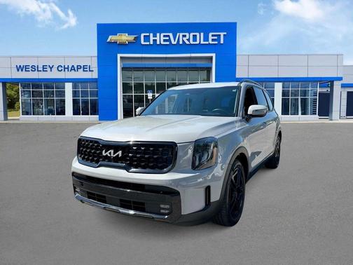 Wolf Gray 2024 Kia Telluride SX