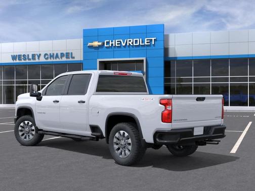 White 2026 Chevrolet Silverado 2500 Custom