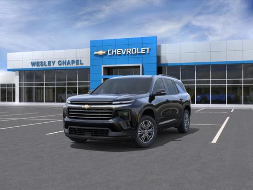 Black 2026 Chevrolet Traverse LT