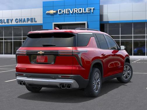 Red 2026 Chevrolet Traverse LT