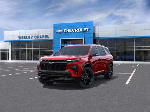 Red 2026 Chevrolet Traverse RS
