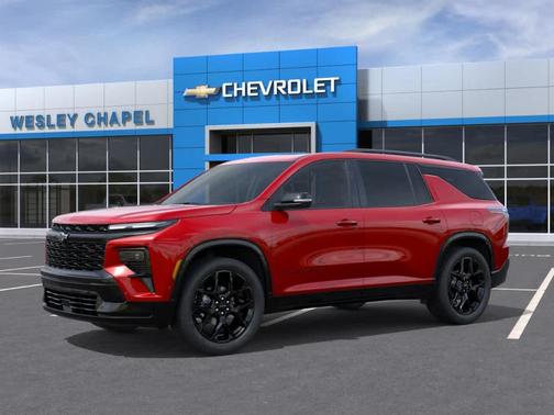 Red 2026 Chevrolet Traverse RS