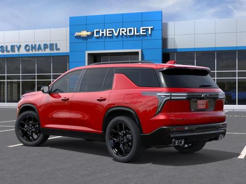 Red 2026 Chevrolet Traverse RS