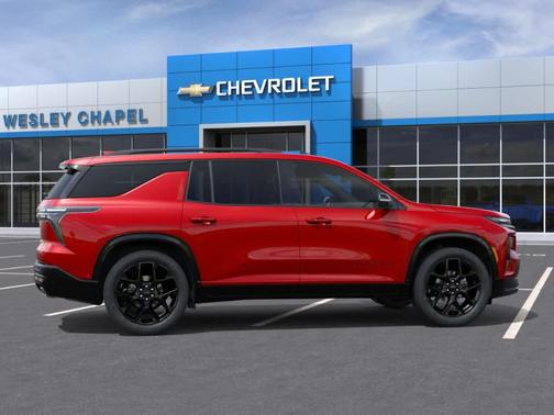Red 2026 Chevrolet Traverse RS