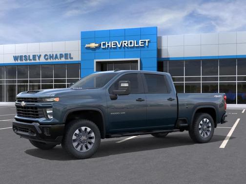 Blue 2026 Chevrolet Silverado 2500 Custom