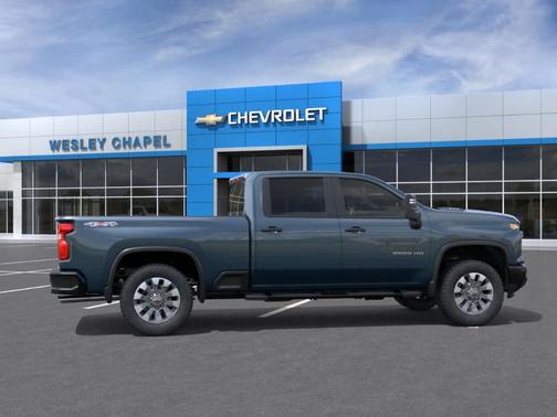 Blue 2026 Chevrolet Silverado 2500 Custom