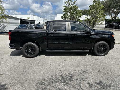 Black 2024 Chevrolet Silverado 1500 Custom