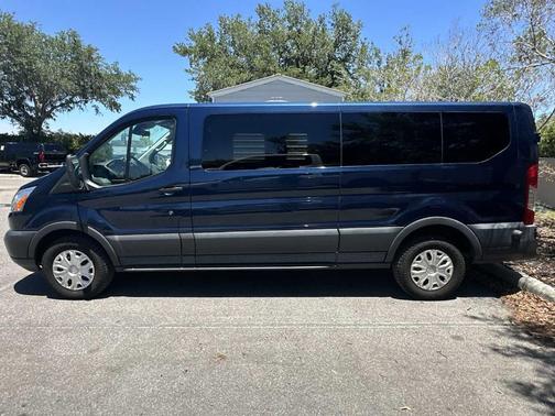 Blue Jeans Metallic 2015 Ford Transit-350 XLT