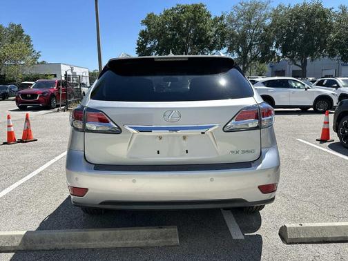 Silver Lining Metallic 2013 Lexus RX 350 Base