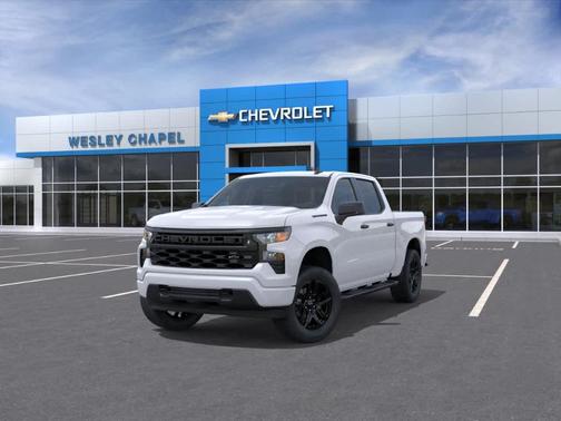White 2026 Chevrolet Silverado 1500 Custom