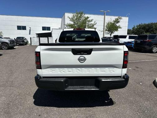 Glacier White 2024 Nissan Frontier S