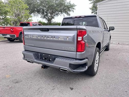 Satin Steel Metallic 2021 Chevrolet Silverado 1500 High Country