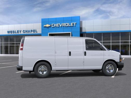 White 2026 Chevrolet Express 2500 Work Van