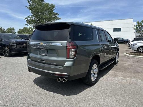 Silver Sage Metallic 2023 Chevrolet Suburban Premier