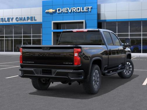 Black 2026 Chevrolet Silverado 2500 Custom