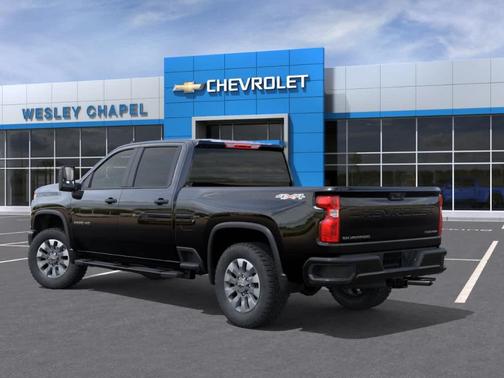 Black 2026 Chevrolet Silverado 2500 Custom